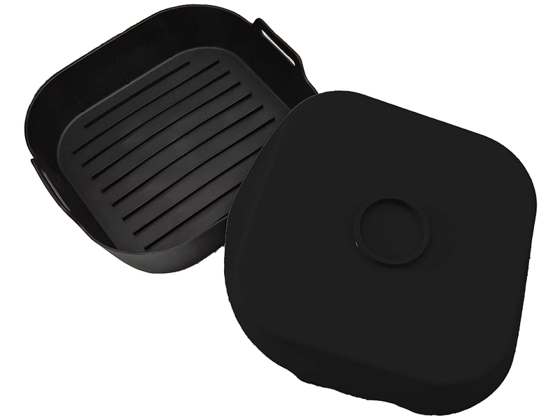 KITCHENCOOK Set 2 Körbe für Air Fryer