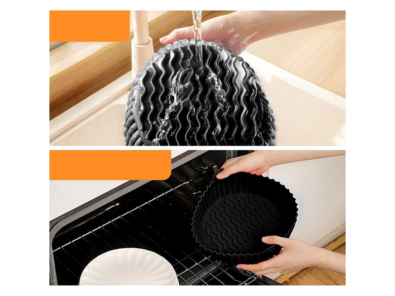 KITCHENCOOK Set 2 Formen für Air Fryer