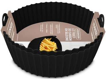 KITCHENCOOK Set 2 Formen für Air Fryer