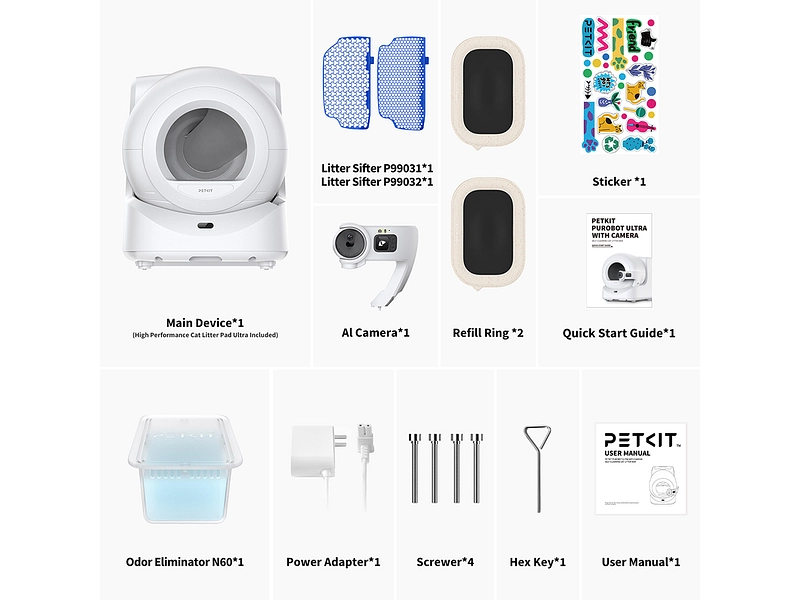 Selbstreinigendes Katzenstreu PETKIT Selbstreinigendes Katzenstreu PETKIT