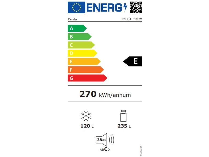 CANDY Frigo-congelatore combinato