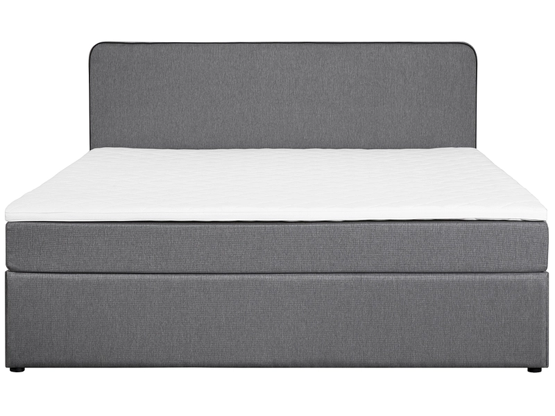 Boxspringbett ANTON grau