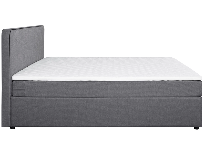 Boxspringbett ANTON grau