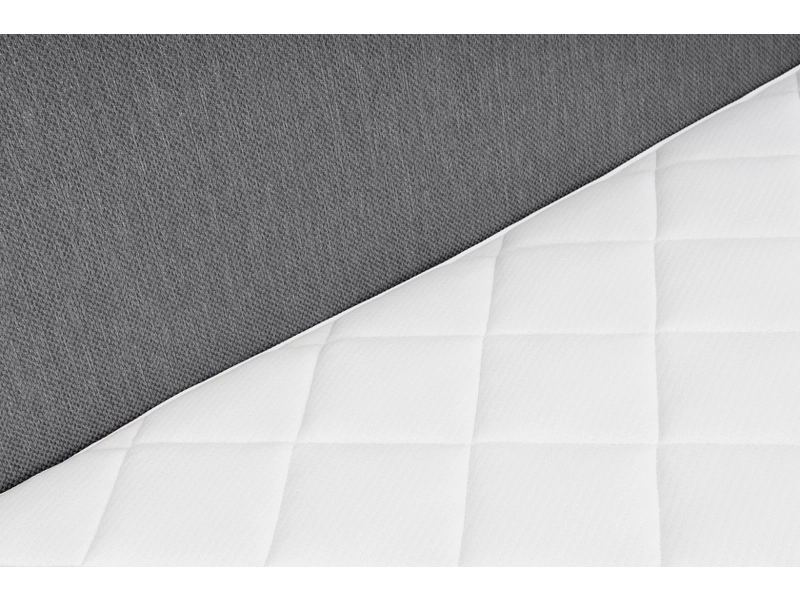 Boxspringbett ANTON grau