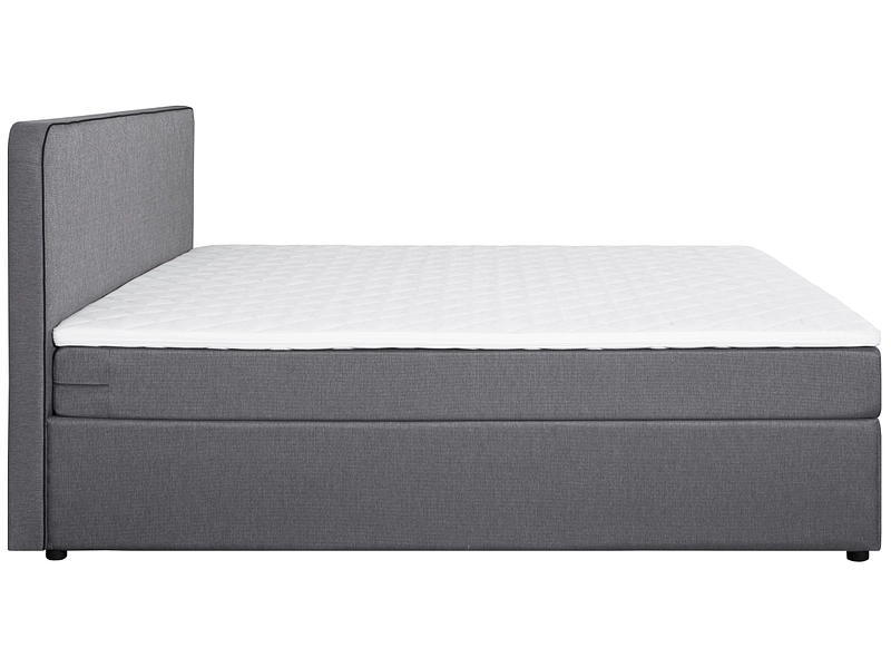 Boxspringbett ANTON grau