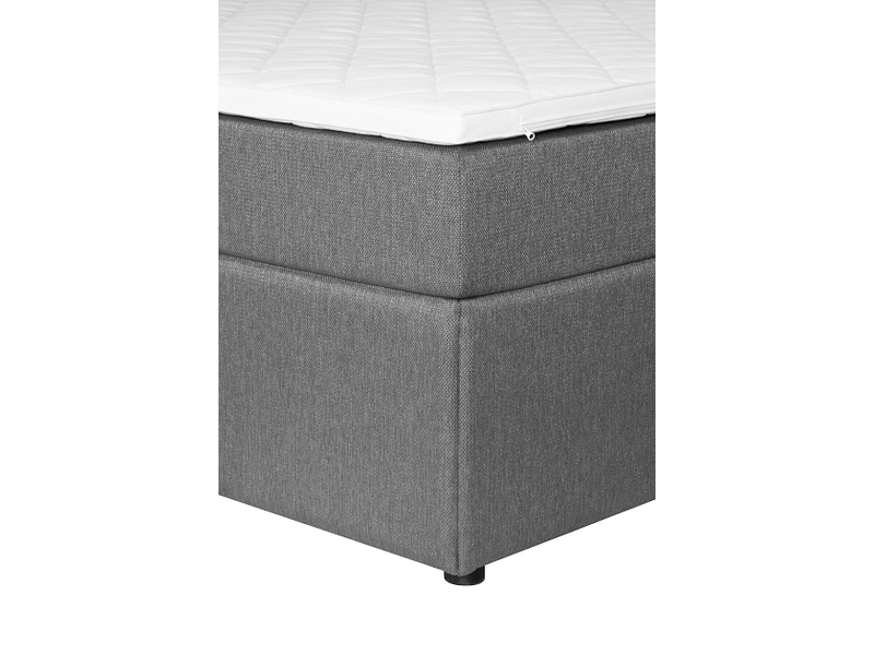 Boxspringbett ANTON grau