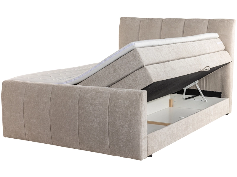 Boxspringbett CAPRI taupe