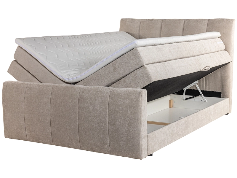 Boxspringbett CAPRI taupe