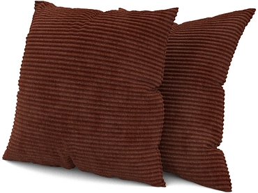 SWISS HOME STYLE Set 2 Kissen AMBER