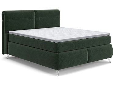 Boxspring SWISS HOME STYLE AMBER vert foncé