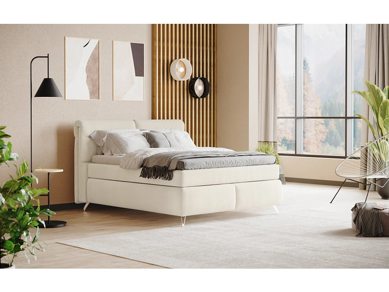 Boxspringbett SWISS HOME STYLE AMBER beige
