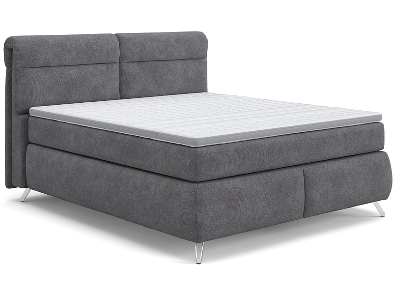 Boxspring SWISS HOME STYLE AMBER gris foncé Boxspring SWISS HOME STYLE AMBER gris foncé