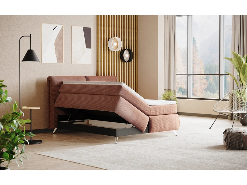 Boxspringbett SWISS HOME STYLE AMBER terrakotta Boxspringbett SWISS HOME STYLE AMBER terrakotta