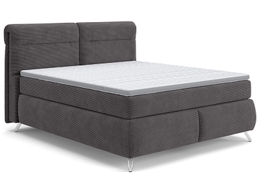 Boxspringbett SWISS HOME STYLE AMBER anthrazit Boxspringbett SWISS HOME STYLE AMBER anthrazit
