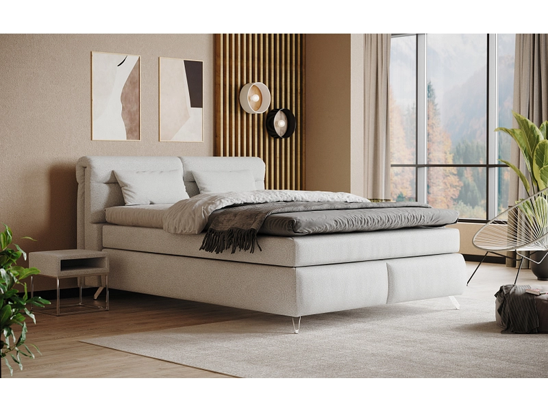 Boxspringbett SWISS HOME STYLE AMBER beige Boxspringbett SWISS HOME STYLE AMBER beige