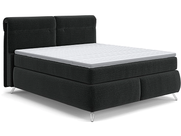 Boxspringbett SWISS HOME STYLE AMBER schwarz Boxspringbett SWISS HOME STYLE AMBER schwarz