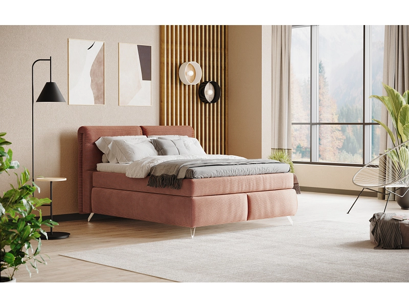 Boxspringbett SWISS HOME STYLE AMBER terrakotta