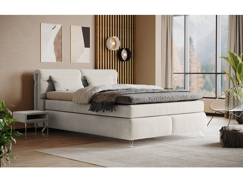 Boxspringbett SWISS HOME STYLE AMBER beige Boxspringbett SWISS HOME STYLE AMBER beige