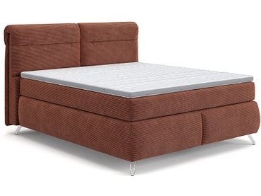 Boxspringbett SWISS HOME STYLE AMBER terrakotta