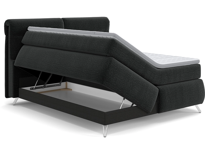 Boxspringbett SWISS HOME STYLE AMBER schwarz