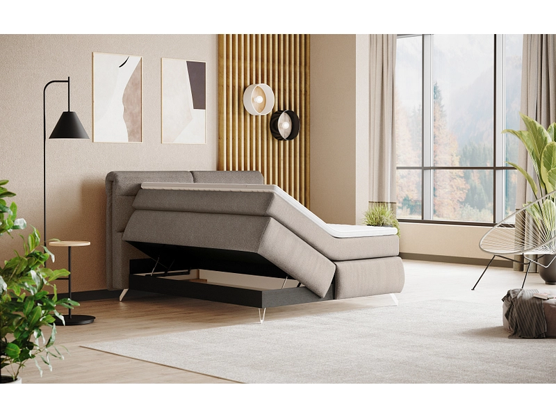 Boxspring SWISS HOME STYLE AMBER sabbia