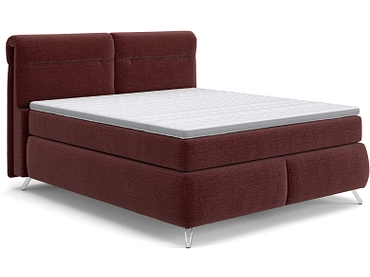 Boxspring SWISS HOME STYLE AMBER bordeaux