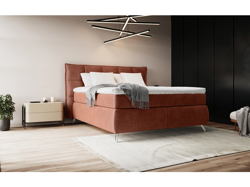 Boxspring SWISS HOME STYLE AGATA terracotta