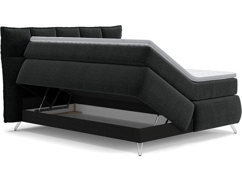 Boxspring SWISS HOME STYLE AGATA grigio scuro