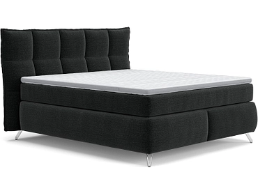 Boxspring SWISS HOME STYLE AGATA grigio scuro