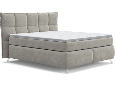 Boxspring SWISS HOME STYLE AGATA grigio chiaro