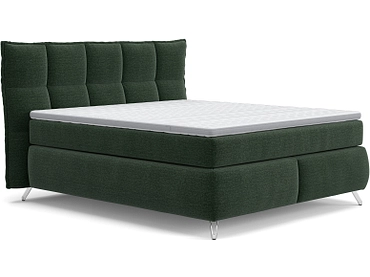 Boxspring SWISS HOME STYLE AGATA verde scuro