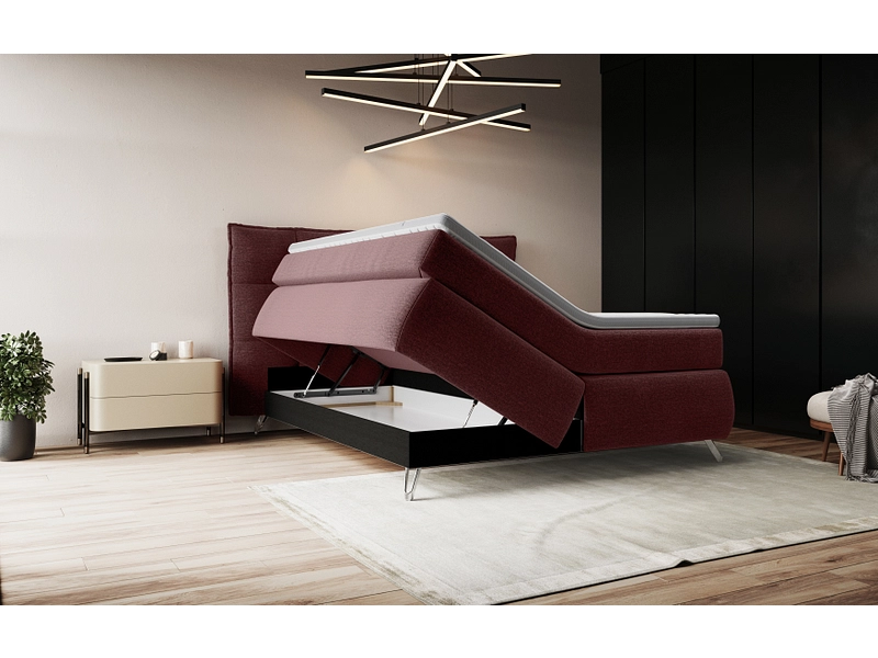Boxspring SWISS HOME STYLE AGATA bordò
