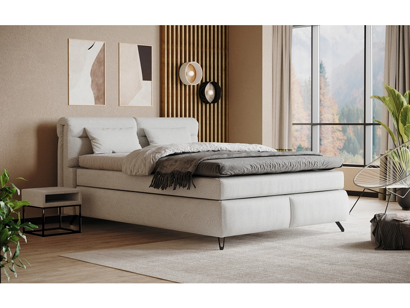 Boxspringbett SWISS HOME STYLE AMBER beige