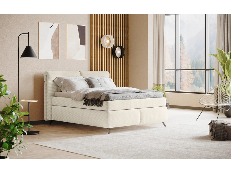 Boxspringbett SWISS HOME STYLE AMBER beige