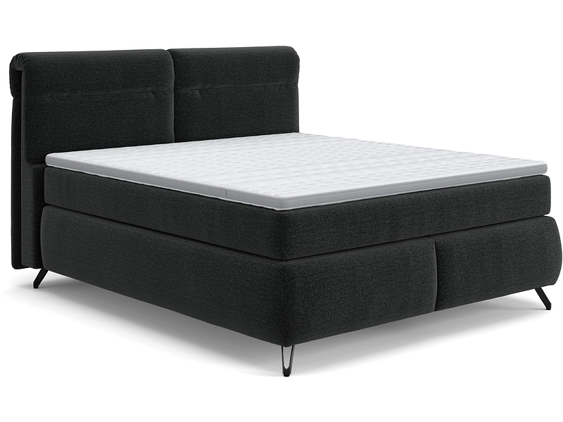 Boxspringbett SWISS HOME STYLE AMBER schwarz Boxspringbett SWISS HOME STYLE AMBER schwarz