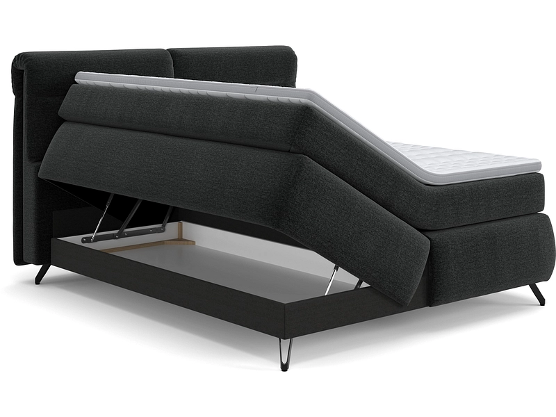 Boxspringbett SWISS HOME STYLE AMBER schwarz