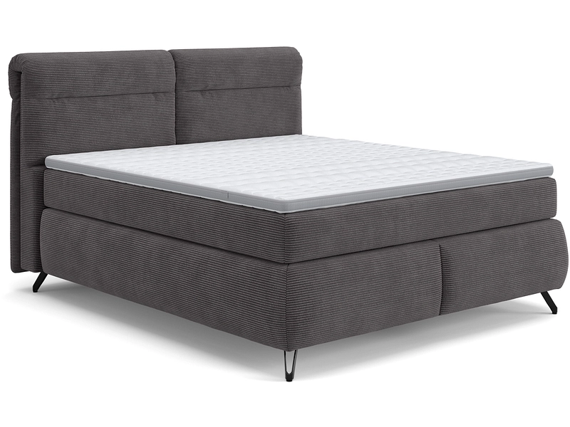 Boxspringbett SWISS HOME STYLE AMBER anthrazit Boxspringbett SWISS HOME STYLE AMBER anthrazit