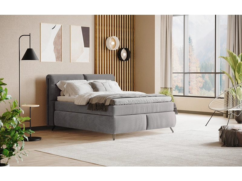 Boxspringbett SWISS HOME STYLE AMBER anthrazit