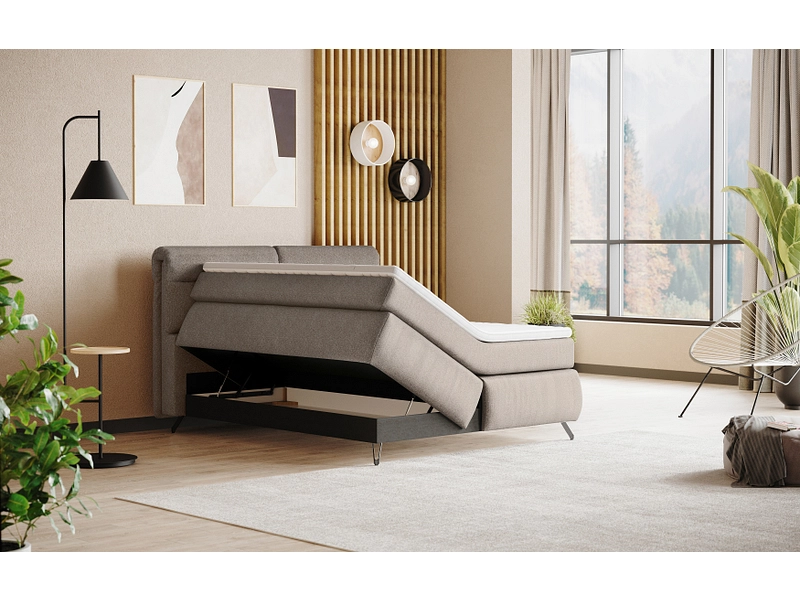 Boxspringbett SWISS HOME STYLE AMBER sand