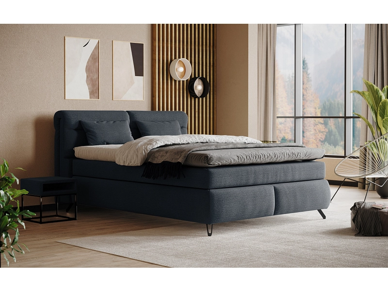 Boxspring SWISS HOME STYLE AMBER bleu Boxspring SWISS HOME STYLE AMBER bleu