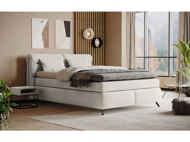 Boxspringbett SWISS HOME STYLE AMBER beige