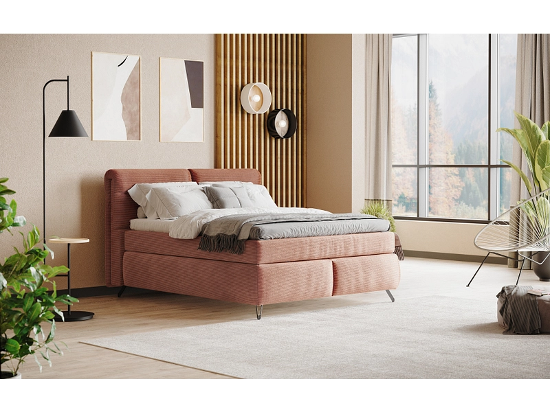 Boxspringbett SWISS HOME STYLE AMBER terrakotta