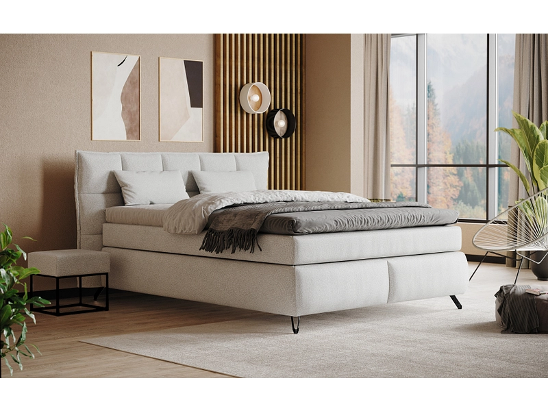 Boxspringbett SWISS HOME STYLE AGATA beige