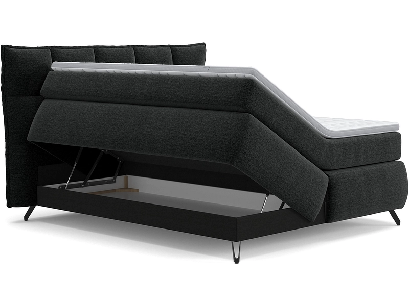 Boxspring SWISS HOME STYLE AGATA grigio scuro