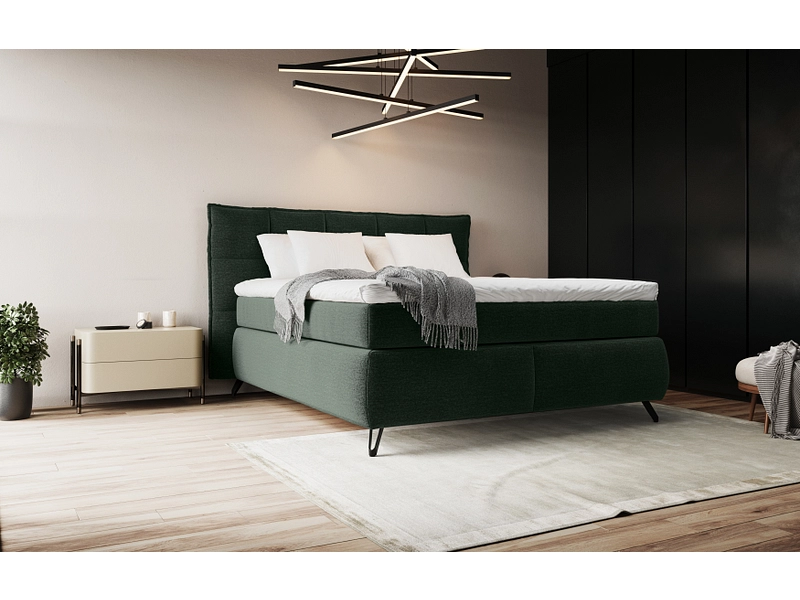 Boxspring SWISS HOME STYLE AGATA verde scuro