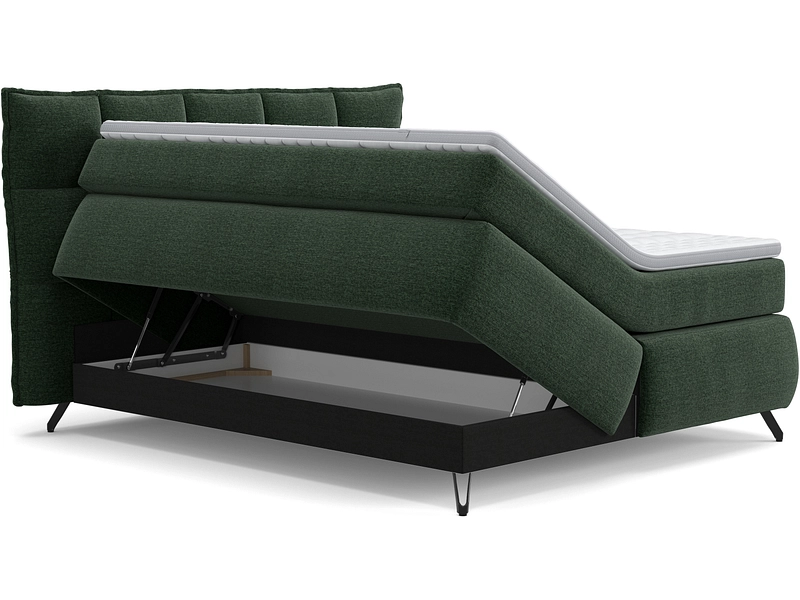 Boxspring SWISS HOME STYLE AGATA verde scuro