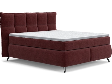 Boxspring SWISS HOME STYLE AGATA bordeaux