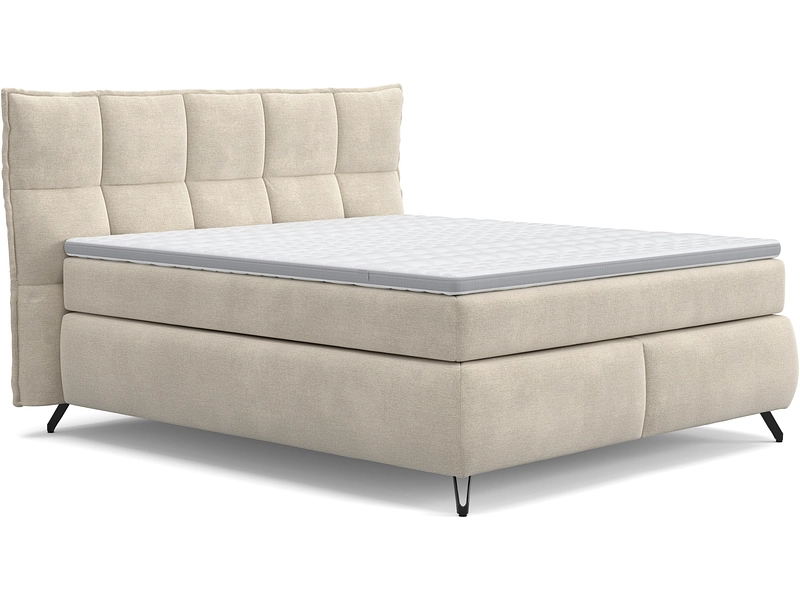 Boxspringbett SWISS HOME STYLE AGATA beige