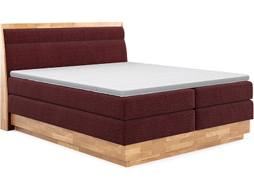Boxspring SWISS HOME STYLE ONYX bordeaux