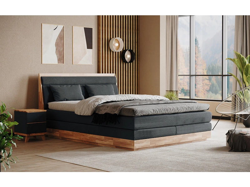 Boxspring SWISS HOME STYLE ONYX blu